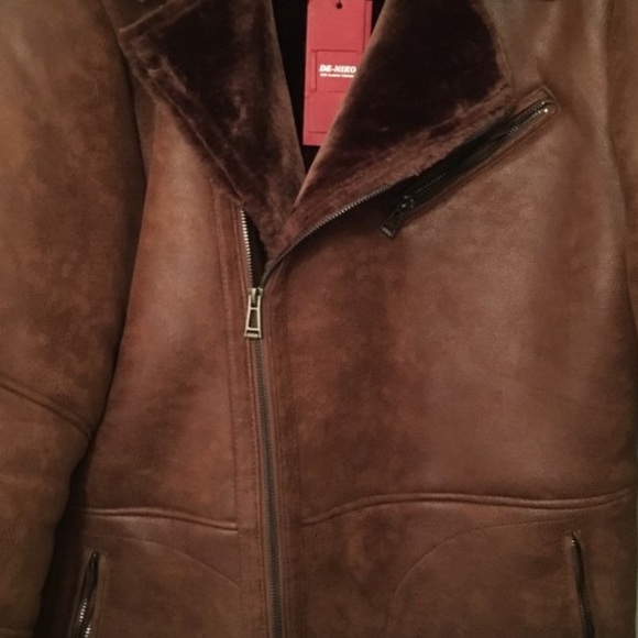 Vintage leather fur jacket - Picture 3 of 4
